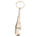 Zinc Alloy Stainless Steel Doll Shaped Portable Beer Bottle Can Opener Keychain Pendant