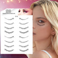 Waterproof Temporary Eyelash Stickers for Girls Lower Eye Makeup Tattoo Stickers