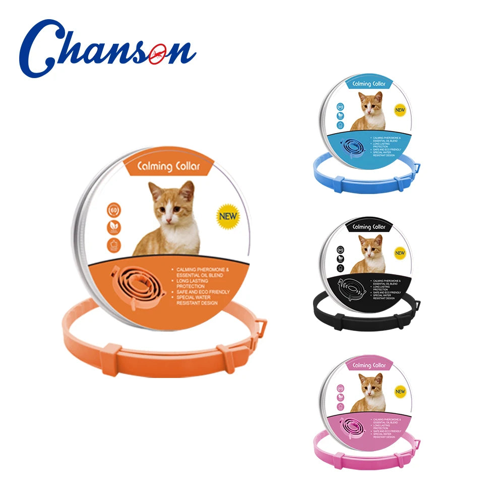 Calming Pheromone Collar for Dogs and Cats with Appeasing Effect Anxiety Relief