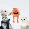 Modern Eco-Friendly Pet Chew Toy Funny Interactive Puzzle Little Monster Safe Silicone Food Toys for Dogs Cats Leak-Free