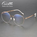 Premium Custom Luxury Eyewear Optical Computer Classic Men Screwless Name Brand Myopia Eyeglasses Eye Glasses Spectacles Frames