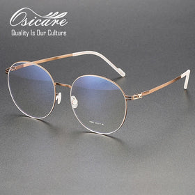 Premium Custom Luxury Eyewear Optical Computer Classic Men Screwless Name Brand Myopia Eyeglasses Eye Glasses Spectacles Frames