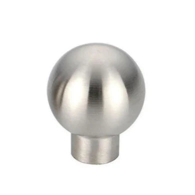 Furniture Hardware Round Solid Drawer Door Small Pull Stainless Steel Kitchen Cupboard Cabinet Knob Handle