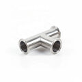 AOMITE Factory Price Wholesale Sanitary Polished Reducer Tee Stainless Steel 304/316L for Beer Brewing Equipment Pipe Fittings