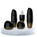Whole Set 30ml 50ml 100ml 120ml Clear Logo Glass Bottle With Screw Cap Accept Customization for Skincare
