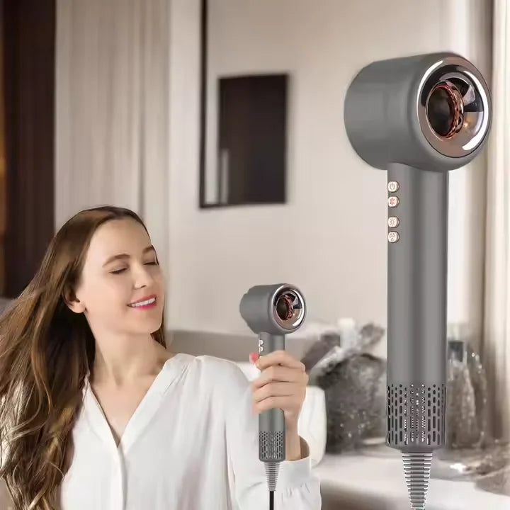 Fast Ionic High Speed Hair Dryer Electric Oem Brand Hair Dryer Ionic Professional Salon 110000Rpm Brushless Motor Blow Dryer