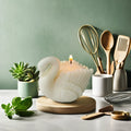 H-0849 Swan Shape Silicone Mold for Candle Making DIY Plaster Soap Mold Aromatherapy Candle Wax Making Moulds DIY Craft Supplies