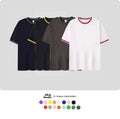 LS Supplier Custom Logo Unisex Men Women Solid Color Crop Top Short Sleeve T Shirts Men Brand New Casual Summer Female T Shirt