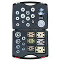 CSJHPSS Excavator Test Tool Maintenance Full Range Tubing Plugs Hydraulic Pressure Gauge Set Diagnostic Tool