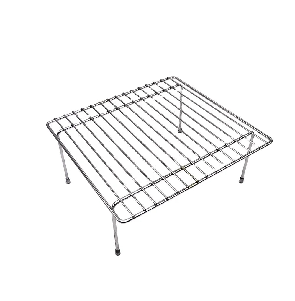 Kitchen Countertop Organizer Wire Rack for Plate Dish Pantry Cabinet Storage Standing Type Installation
