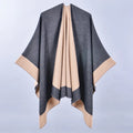 New Ladies Cardigan Cashmere Shawl Plus Size Women's Poncho Designer Capes Poncho for Women Winter