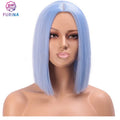 Soft Smooth Hair Machine Mad Beautiful Colors High Quality Synthetic Lace Frontal Wigs for Women