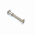 Stainless Steel M6M3 Furniture Connector Bolt and Cap Nut Torx Flat Head Allen Key Handbag Leather Male Female Chicago Screw