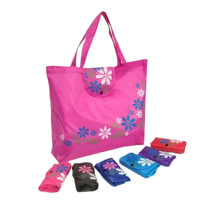 Custom Design Environmental Shopping Bags Women Large Capacity Shopping Pouch Shoulder Tote Bag
