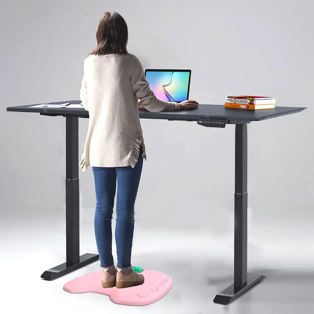 Anti-Fatigue Standing Desk Mat with PU Material and Anti-Slip Backing Customizable Color & Logo
