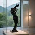 Model Home Decor Modern Abstract Art Sexy Bronze Female Body  Sculpture