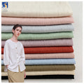 A2490 20% Nylon 76% Rayon 4% Linen 105g Woven Plain Color Premium Lightweight Linen Fabric for Clothing MegaBDM