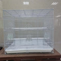 Handmade Wire Iron Black Metal Wire open Roof canary Breeding Cage bird Cage Tray bird Cage Large