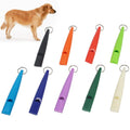 Wholesale Pet Supplies Dog Whistle Plastic Dog Training Instruct Whistle With Lanyard Customized Logo
