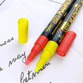 OEM logo Offer White Colour Chalk Marker Hair Liquid Chalk Pens