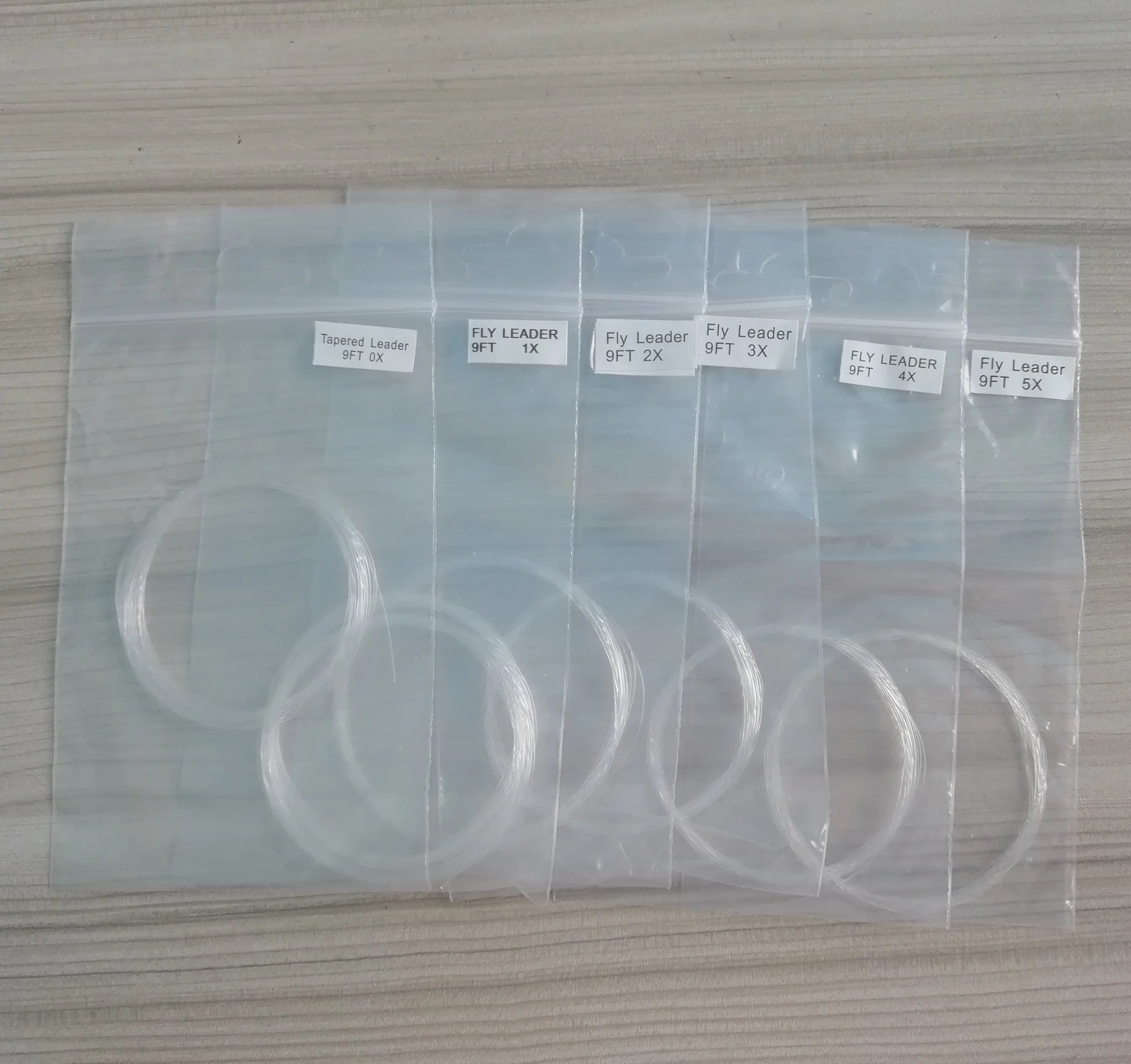 Strong clear Monofilament Nylon Fly Mono Taper Leader Fishing Line