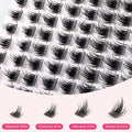 Wholesale Individual Lash Clusters Eyelash Extention Professional Diy Lash Extension Kit Pre-cut Segment Cluster Lashes