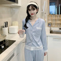 Cotton Pajamas Pijamas Mujer Pyjamas Pj Sets Long Sleeve Women Sleepwear Spring Autumn Nighty Night Suits for Womens