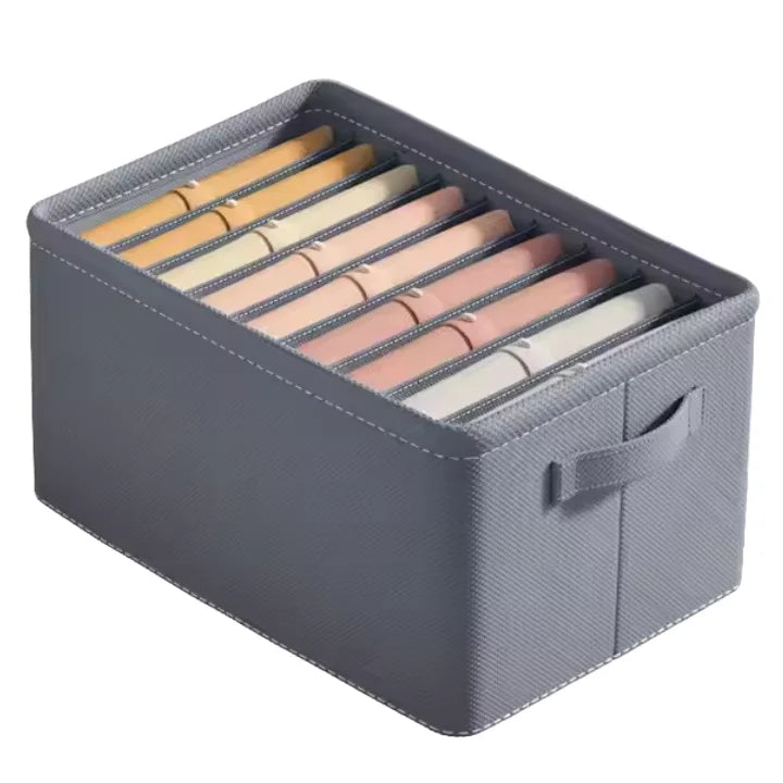 Lavinia Best Price Collapsible Organizer Storage Cube Boxes Bins with Double Handles
