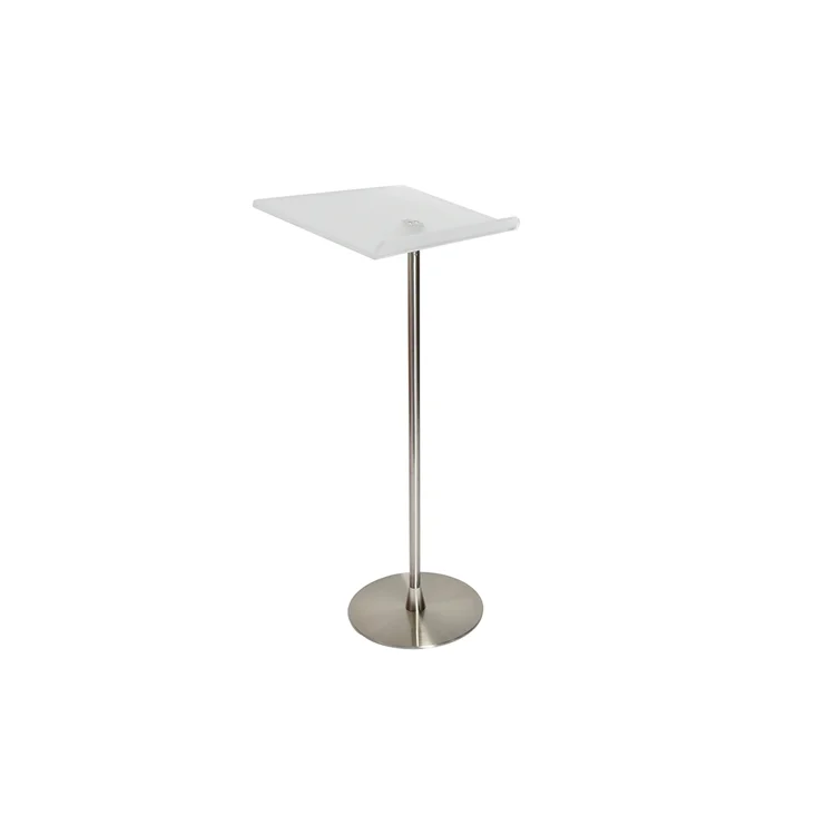 Frosted Acrylic Straight Podium Pulpit Lectern Plexiglass Lectern Lucite Pulpit