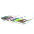 Selco Flash Foil Lure Artificial Forked Tail Hot Sale Soft Bait Fish Lures Murray Cod Artificial Fishing Lure