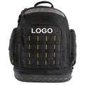Large Capacity Tool Backpack Heavy Duty Worker Job Site Tools Bag for Electrician