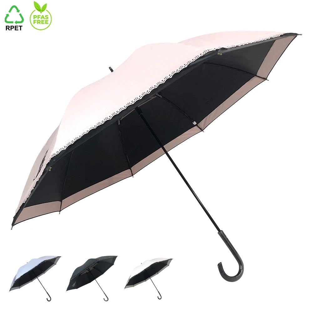 OVIDA 23 Inch  Rain Umbrella Elegant Ladies Umbrella for Japan Market Umbrellas Wholesale with logo