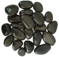 Washed Natural Black Pebble Stone 1-8cm Irregular Round Shape Modern Design Total Project Solution for Hotel Landscaping