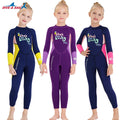 New Design Girls Wetsuits 2.5MM Diving Suit Neoprene Children Swimming Suit Swimwear Keep Warm Kids Snorkeling Surfing Wetsuit