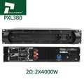 Paulkitson Professional Class D Power Audio Amplifier PXL380 2/4/8 Ohm Stereo Sound Bass Subwoofer Metal XLR Stage Karaoke