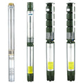 Vertical Multistage Deep Well Water Pump with DC Motor and Controller