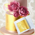 Transfer Edible Gold Leaves Foil Sheet 24K Crumbs Flakes for Cake Decoration Paint