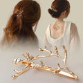 Vintage Gold Silver Tree Hair Clips Girls Knit Branch Hairpins Fashion Hairgrips Lady Elegance Barrettes Women Party