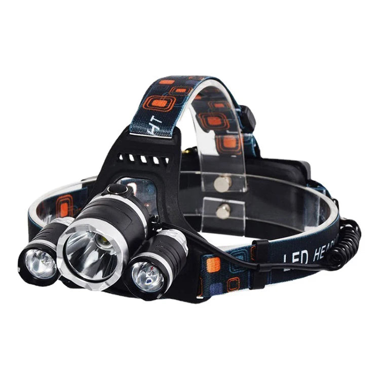 Howlighting 4 Modes Hiking Camping Fishing Led Rechargeable Dimmable High CRI 80 Adjustable Angle Zoomable Waterproof Headlight