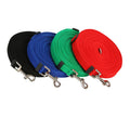 Obedience Recall Training Lead with Soft Handle-15 ft 30 ft 50 ft 65 ft Long Adjustable Nylon Long Dog Training Leash