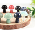 HZ Wholesale Natural Crystal Quartz Gemstone Carving Mushroom for Decoration Souvenirs