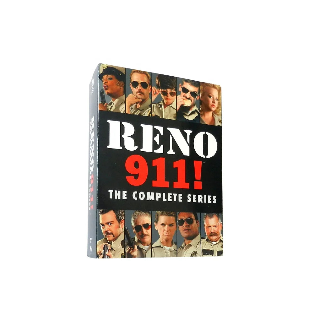 Complete Series Us Region 1 2 DVD BOXED SETS MOVIES TV Show Films Disk Duplication Printing Factory RENO 911 Season 1-6   14dvd