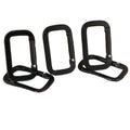Safe Multi-Function Square Mini Hanging Buckle Aluminum Alloy Carabiner for OutdoorClip Portable for Hiking