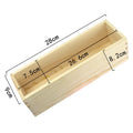 468+472 Stocked  Wholesale Firm and Resistant to Deformation 1200 g Rectangle Soap Wooden Box