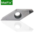Maifix 1PCS VBMT PCD VBMT1103 VBMT1604 CNC Turning Boring Cutting Carbide Diamond Tip Insert for Aluminum Copper Machining MegaBDM
