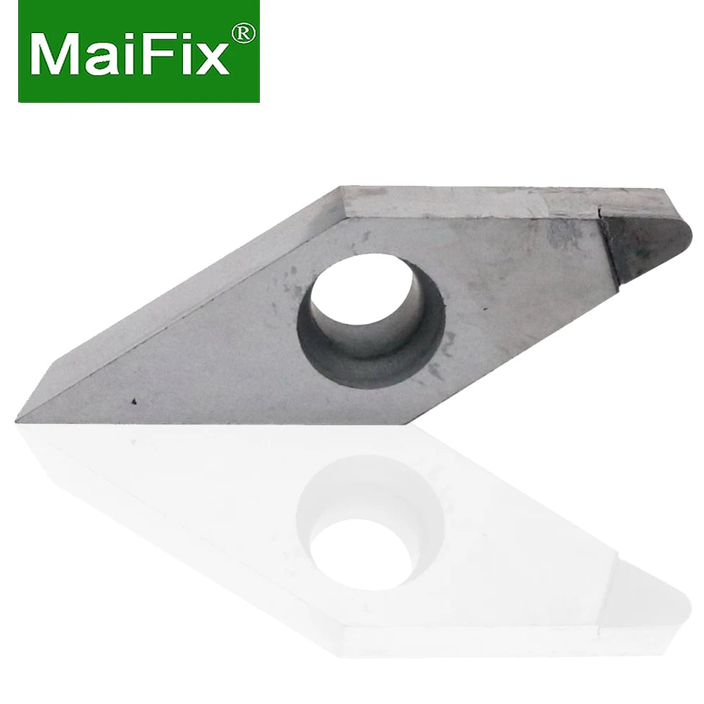 Maifix 1PCS VBMT PCD VBMT1103 VBMT1604 CNC Turning Boring Cutting Carbide Diamond Tip Insert for Aluminum Copper Machining MegaBDM