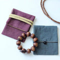 Custom Organic Cotton Recyclable Jewelry Envelope Bag for Jewelry Packaging