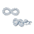 Women Zircon Earring Jewelry 925 Sterling Silver Earrings Christmas Gift
