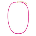 Factory Spot 3mm Stainless Steel Neon Colored Enamel Chain Choker Necklace