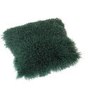 Solid Tibetan Lamb Fur Pillow Case Home Decorative Real Mongolian Fur Cushion Cover for Hotel Hospital Patchwork Technique for